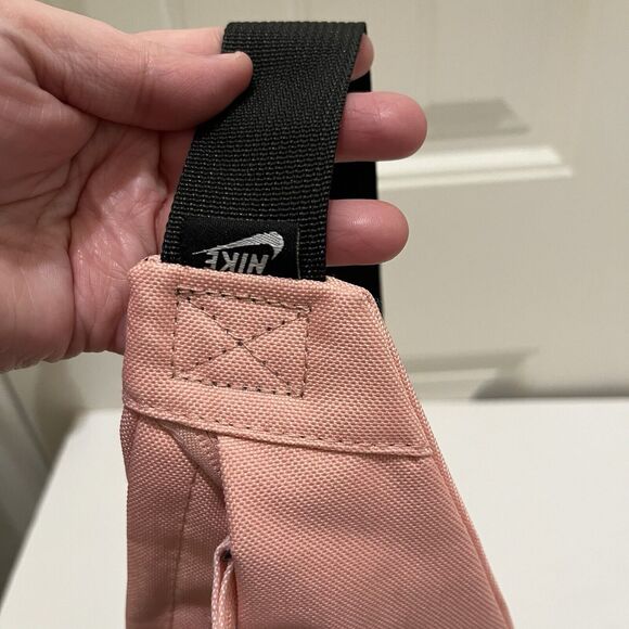 Nike Air Max Heritage Light Pink Logo Swoosh Spellout Fanny Belt Sling Bag NEW - Picture 11 of 11